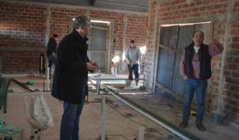 Avanza la obra del Centro Comunitario de Salud Peditrico